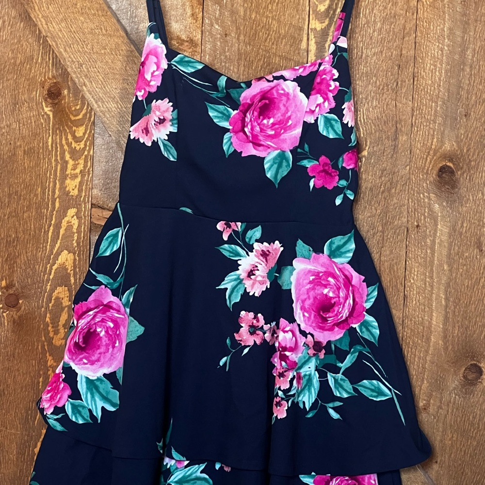 Trixxi Navy Blue Dress